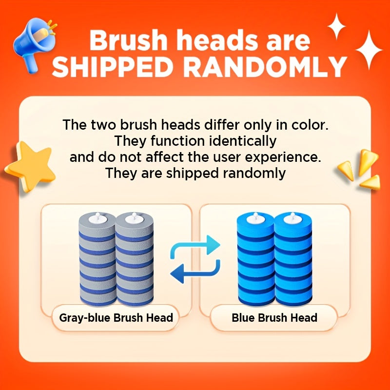 Disposable Toilet Bowl Cleaning Wand – No-Touch Toilet Brush Set with Storage Caddy & 6 Refill Heads